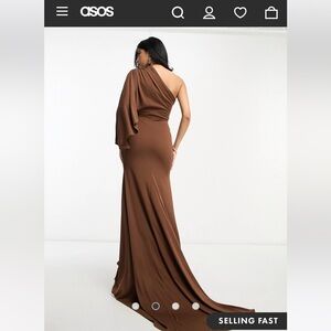 ASOS One Shoulder Gown